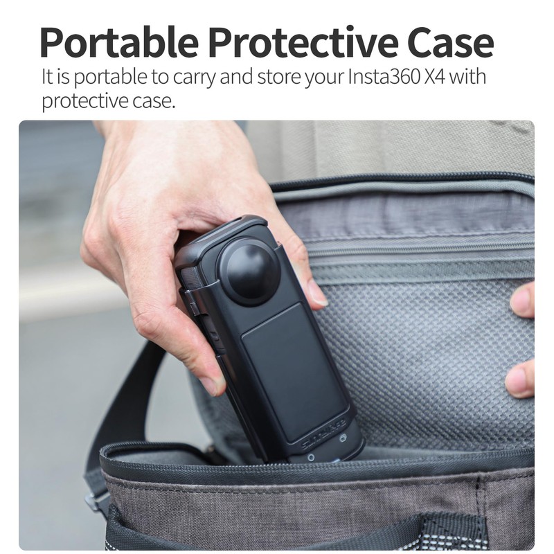 MotuTech Protective Case for Insta360 X4 Lens and Screen Anti-Scratch
