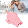 Hot Water Bottle Silicone Hot Cold Compress Pain Reduce Explosion