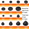 Yarlung 42 Pack Rubber Grommets Assortment Kit for Wire Protection,