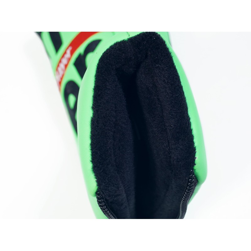 COMO COME Golf Putter Cover Cluth Player Fluorescent Zipper Headcover
