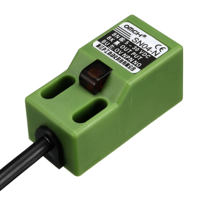 sourcing map Inductive Proximity Sensor Switch Detector NPN NO DC