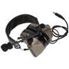 7.1mm Silicone Earmuffs Hearing Noise Reduction Walkie Talkies Headset U94
