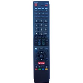 Universal Remote Compatible for Sharp LC-50LE650U LC50LE650U LC-60LE650U LC60LE650U LC-70LE650U LC70LE650U AQUOS LED LCD HD TV Remote Control