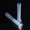 Clear PP Scaled Measuring Cylinder 250ml, and Alkali Resistant, Easy