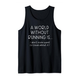 Positive Daily Running Motivation Message Funny Runner Quote Tank Top