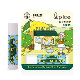 MENTHOLATUM Lip Ice Lip Balm 3.5g #Lemon - MENTHOLATUM Lip Ice Lip Balm 3