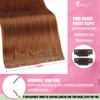YoungSee Copper Wire Hair Extensions for Women 14inch Invisible Wire