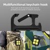 Outdoor Camping Multifunctional Keychain Light Usb Rechargeable Cob Bright Flashlight