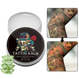 Tattoo Aftercare Body Butter - Tattoo Aftercare Butter Balm - Tattoo Aftercare Cream for Moisturizing，Nourishing，Color Enhancement - Natural Organic Tattoo Butter - Old & New Tattoo Healing Butter