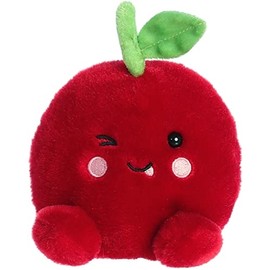Aurora® Adorable Palm Pals™ Cordial Cherry™ Stuffed Animal - Pocket-Sized Play - Collectable Fun - Red 5 Inches