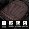 MUQIDA Leather Car Seat Cover, 24.4" × 21.7" Front Bottom