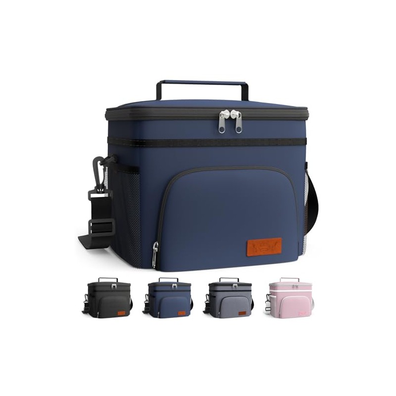 HOTOR Insulated Lunch Box for Men & Women - Leak-Proof