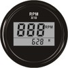 ELING Waterproof Digital Tachometer with Tachometer 9990RPM 52mm 9-32V Backlight
