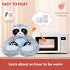 Niuniu Daddy 4LBS | Raccoon Heatable Weighted Stuffed Animals, Microwavable