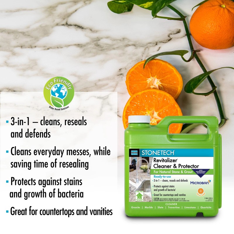STONETECH 128 Fl Oz Revitalizer Cleaner and Protector 3 in