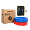 EFIELD Pex-b Pipe Tubing/Tool Combo Blue & Red 3/4 Inch