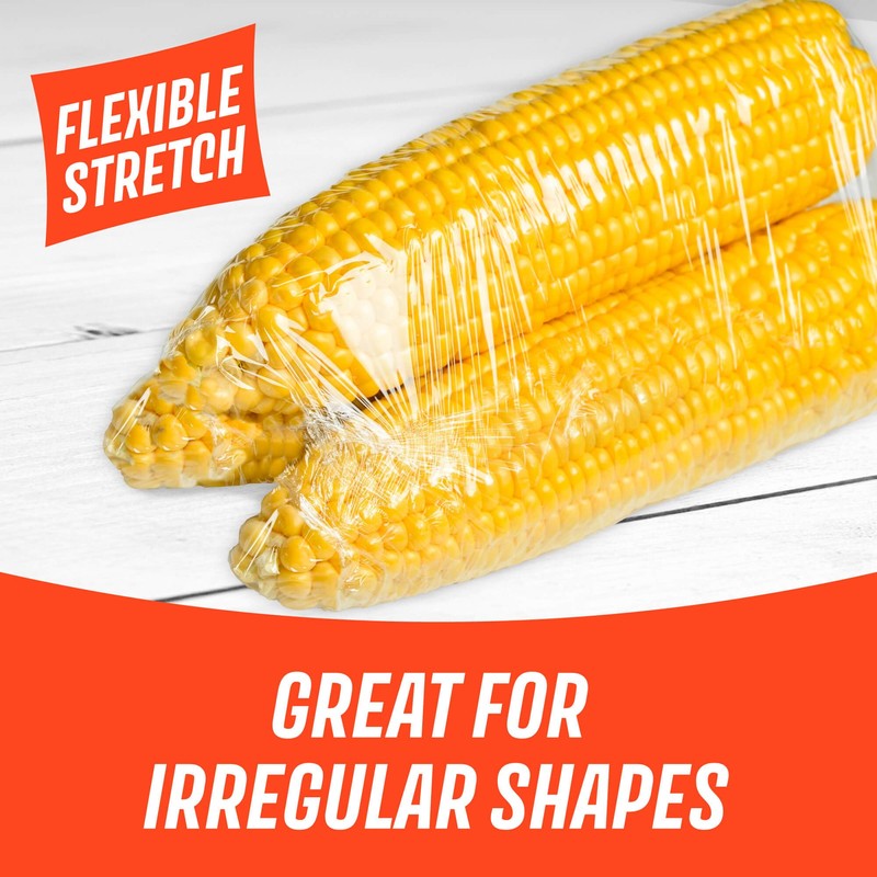 Saran Cling Plus Clear Plastic Wrap, Food Storage, Easy Dispense,