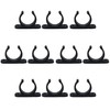 AB Tools 10 Pack 45mm Polyamide Tube Storage Clip Paddle