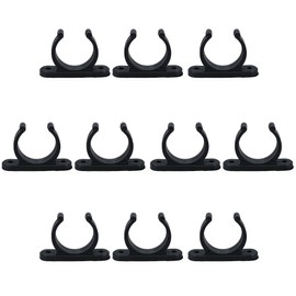 AB Tools 10 Pack 45mm Polyamide Tube Storage Clip Paddle Boat Hook Pole Tool Plastimo