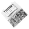 150Pcs M3-M10 Rivet Nut 304 Stainless Steel for Fastening Piece
