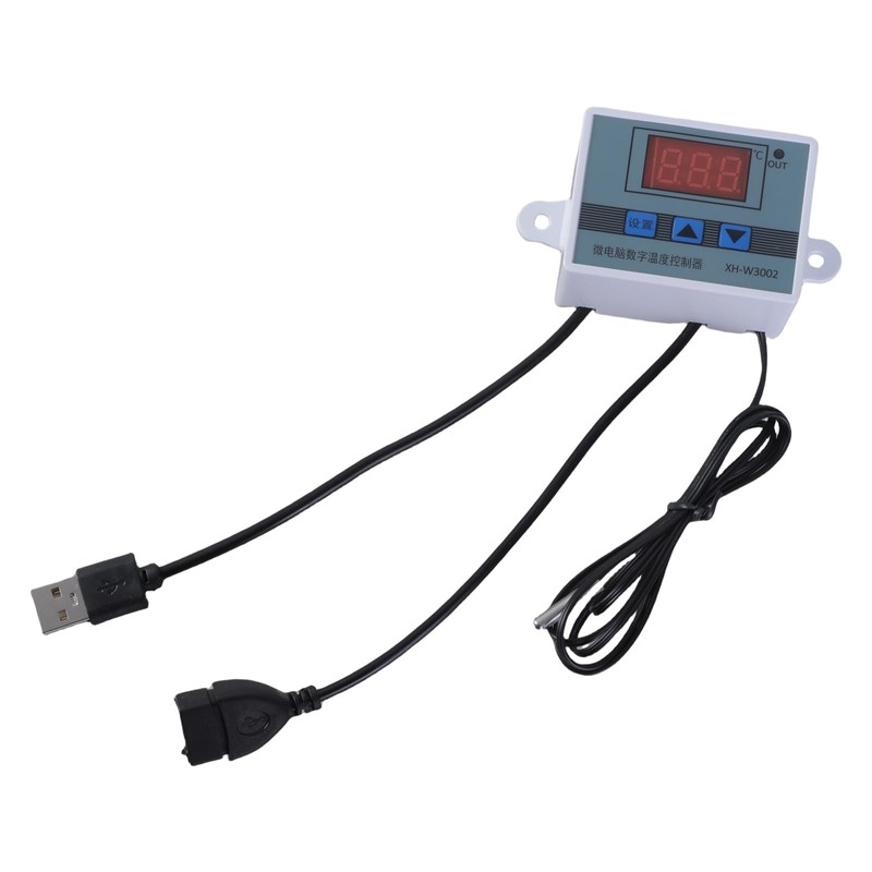 USB 5V Three Button Temperature Controller Intelligent Control Power Cable