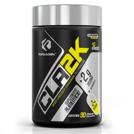 Forzagen | Suplemento Alimenticio CLA-2K | 2 g de Ácido Linoleico Conjugado | 45 Servicios | Adicionado con Vitamina E | Suplemento Natural | 90 Capsulas (90 Caps)