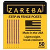 Zareba A-48P 4-Foot Step-in Electric Fence Posts - 50 Pack