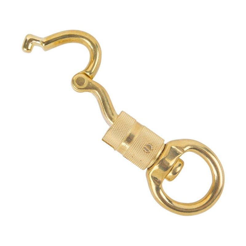 AOWESM Solid Brass Panic Snap 1-1/8 Inch X 4-1/4 Inch