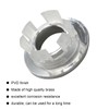 Aracombie Brushed Nickel Sink Overflow Ring, Kitchen Bathroom Sink Hole