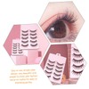Beavorty Fluffy Natural False Lashes for Women Pairs Fake Eyelashes
