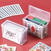 VLSQHNCF 8 Pcs Blank Playing Card Case Storage Box, Empty