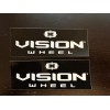 Unbranded VISION WHEELS racing decals stickers 5.5X2 offroad overland utv