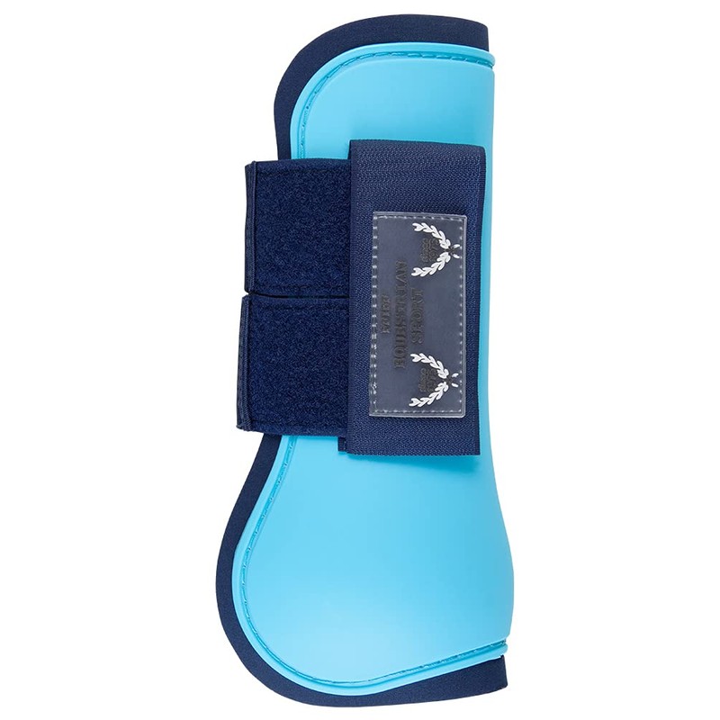 PFIFF 101410 Gamaschen, Kunststoff Soft-Innenfutter, Hellblau-Dunkelblau Pony