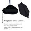 CHEOTIME Projector Dust Cover, Waterproof Oxford Fabric Projector Cover, Dustproof