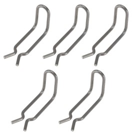 The Lord of the Tools Pack of 5 Pressure Washer Spring Clamps 50372210 Compatible with Karcher K3 K4 K5 K6 K7 Pressure Washer Hose Pipe, 304 Stainless Steel