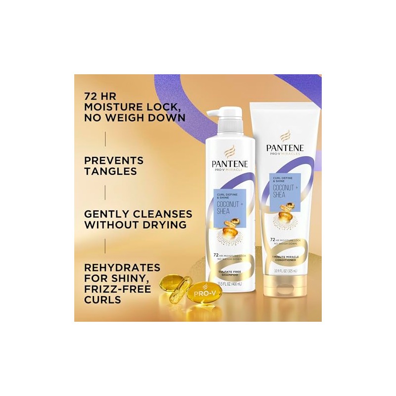 Herbal Essences Pantene Champú Sin Sulfato De Coco Ni Karité