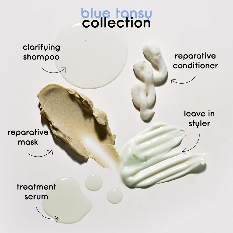 adwoa beauty blue tansy clarifying gel shampoo (3.3 oz.)