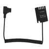 D Tap to DMW DCC17 Dummy Battery Coiled Cable DMW