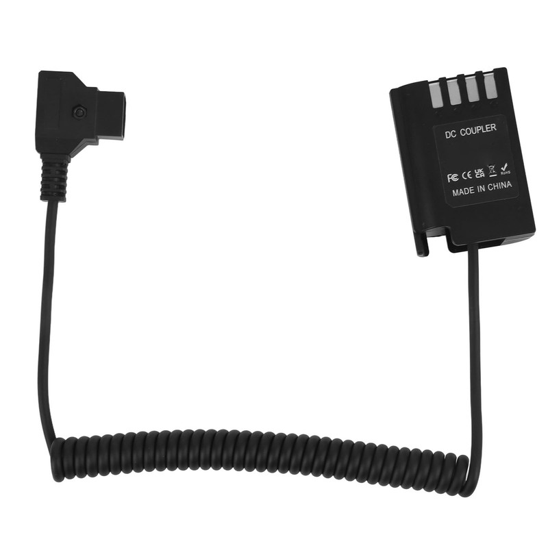D Tap to DMW DCC17 Dummy Battery Coiled Cable DMW