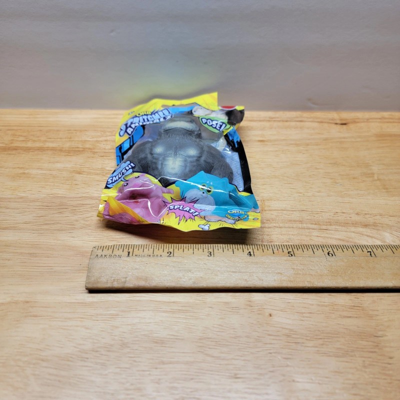 Orb Toys Stretchee Animalz Black Gorilla Brand New
