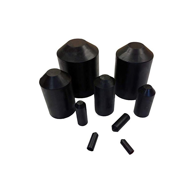 Electriduct 3/8" Heat Shrink End Cap Adhesive Lined Waterproof Insulation