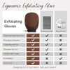 Exfoliating Glove 2 Pack, Korean Exfoliating Mitt, Body Scrubber Exfoliator