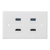 2 HD Multimedia Interface 2 USB3.0 Ports Panel Weld Free
