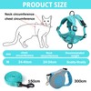 TYXHXTF Cat Harness with Lead, Escape Proof Set, Cats Automatic
