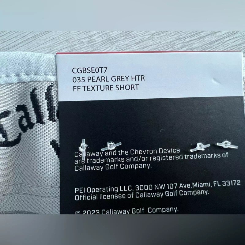 Callaway Men's Stretch Performance Golf Short - 40