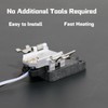 Hotend Heating Assembly For BambuLab A1/A1mini(not original), Easy to Install,