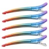 Healvian 5pcs Salon Hair Clips Alligator Sectioning Clips for Hair