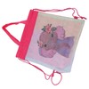 Backpack Bag WearResistant Large Capacity Rhinestones Painting with Drawstring Home