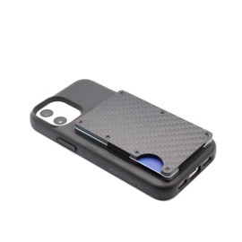DesignUniverse Compatible with QuadLock Credit Card Wallet (Carbon Fiber)