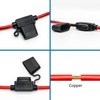 10 Pack 14 AWG Inline Fuse Holder - 12V-DC ATC/ATO